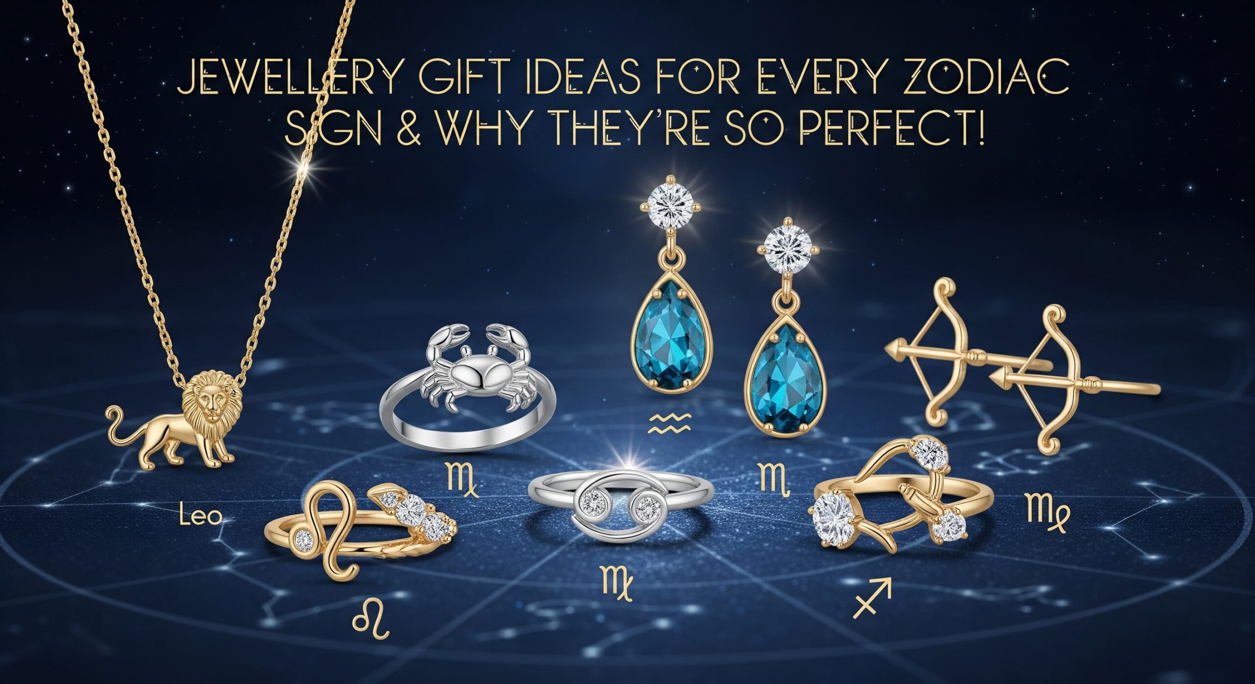 Find perfect jewellery gifts for every zodiac sign. Discover birthstone pieces & trends tailored to personalities at Bhavya Gems & Jewels.