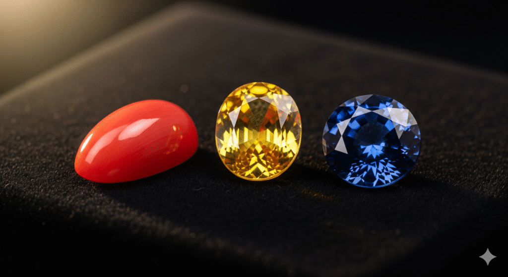 Red, Yellow & Blue Sapphire Gemstones: Who Should Wear What?